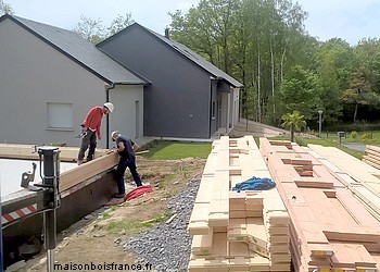 autoconstruction chalet maison bois